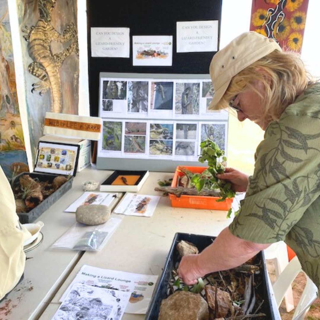 Murrumbateman Landcare brings the lizard love to the Murrumbateman Field Days